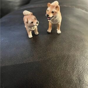 Schleich Shiba Inu Mother And Puppy